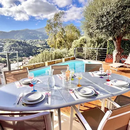 Cote D'azur Piscine Et * Ментона